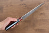 Seisuke VG10 Damascus Gyuto  210mm Black Pakka wood Handle - Japannywholesale