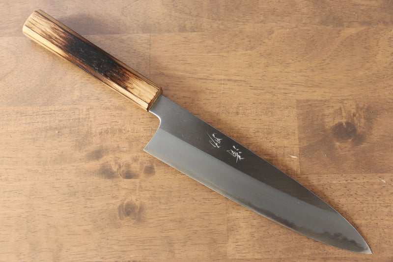 Seisuke White Steel No.2 Gyuto  240mm Burnt Oak (Mehakkaku) Handle - Japannywholesale