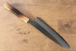 Seisuke White Steel No.2 Gyuto  240mm Burnt Oak (Mehakkaku) Handle - Japannywholesale