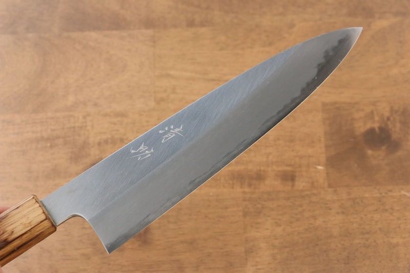 Seisuke White Steel No.2 Gyuto  240mm Burnt Oak (Mehakkaku) Handle - Japannywholesale