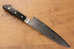 Seisuke Kagami AUS10 Mirrored Finish Damascus Gyuto  180mm Black Pakka wood Handle - Japannywholesale