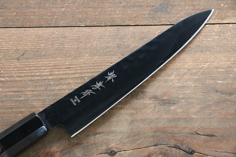 Sakai Takayuki Sakai Takayuki  Kurokage VG10 Hammered Teflon Coating Santoku & Petty 150mm  with Wenge Handle Set - Japannywholesale