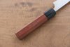 Shibata Takayuki Koutetsu Blue Super Petty-Utility  80mm Jarrah Handle - Japannywholesale