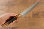 Seisuke White Steel No.2 Gyuto  240mm Burnt Oak (Mehakkaku) Handle - Japannywholesale