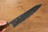 Seisuke Nami AUS10 Mirrored Finish Damascus Gyuto  240mm Oak Handle - Japannywholesale