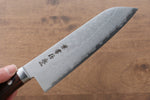 Kanetsune VG1 17 Layer Damascus Santoku  165mm Mahogany Handle - Japannywholesale