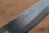 Jikko Shiko White Steel Kiritsuke Deba  120mm Ebony with Double Ring Handle - Japannywholesale