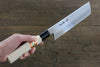 Sakai Takayuki Kasumitogi White Steel Usuba  Magnolia Handle - Japannywholesale