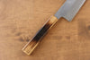 Seisuke White Steel No.2 Gyuto  210mm Burnt Oak (Mehakkaku) Handle - Japannywholesale