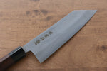 Kanetsune Blue Steel No.2 Damascus Kiritsuke  170mm Shitan Handle - Japannywholesale