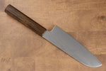 Seisuke VG10 63 Layer Damascus Santoku  170mm Oak Handle - Japannywholesale