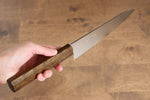 Seisuke VG10 63 Layer Damascus Gyuto  210mm Oak Handle - Japannywholesale