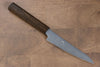 Seisuke VG10 63 Layer Damascus Petty-Utility  130mm Oak Handle - Japannywholesale