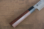 Seki Kanetsugu Heptagon Wood VG10 Hammered Petty-Utility  150mm Pakka wood (heptagonal) Handle - Japannywholesale
