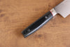 Seisuke Saiun VG10 Damascus Santoku  170mm Black Micarta Handle - Japannywholesale