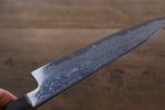 Takayuki Iwai VG10 Damascus Gyuto  210mm Shitan Handle - Japannywholesale