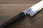 Takayuki Iwai VG10 Damascus Gyuto  210mm Shitan Handle - Japannywholesale