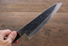 Takayuki Iwai VG10 Damascus Gyuto  210mm Shitan Handle - Japannywholesale