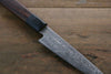 Takayuki Iwai VG10 Damascus Petty-Utility  110mm Shitan Handle - Japannywholesale