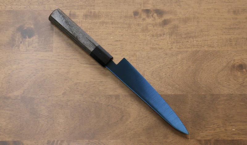 Seisuke SK-85 Ion plating Migaki Finished Petty-Utility  150mm Gray Pakka wood Handle - Japannywholesale