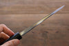 Takayuki Iwai White Steel No.1 Damascus Deba  150mm Shitan Handle - Japannywholesale