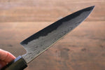 Takayuki Iwai Blue Steel No.2 Damascus Gyuto  180mm Shitan Handle - Japannywholesale