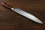 Sakai Takayuki VG10 33 Layer Damascus Gyuto  240mm Mahogany Pakka wood Handle - Japannywholesale