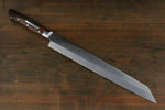 Sakai Takayuki Grand Chef Swedish Steel-stn Kiritsuke Yanagiba  260mm Desert Ironwood(Sugihara model) Handle with Sheath - Japannywholesale