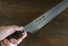 Sakai Takayuki VG10 17 Layer Damascus Kiritsuke Yanagiba  300mm Desert Ironwood(Sugihara model) Handle - Japannywholesale