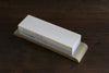 Suehiro Two Sided MINI Sharpening Stone with Rubber Base - #1000 & #3000 - Japannywholesale