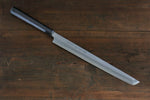 Sakai Takayuki Byakko White Steel No.1 Sakimaru Takohiki  270mm Ebony Wood Handle with Sheath - Japannywholesale