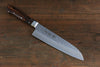 Sakai Takayuki VG10 17 Layer Damascus Santoku  180mm Desert Ironwood Handle - Japannywholesale