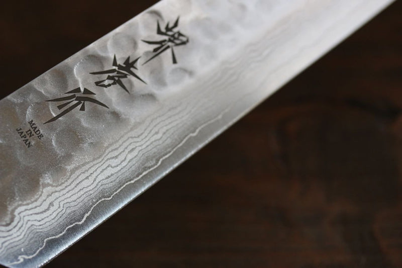 Sakai Takayuki VG10 17 Layer Damascus Kiritsuke Yanagiba  300mm - Japannywholesale