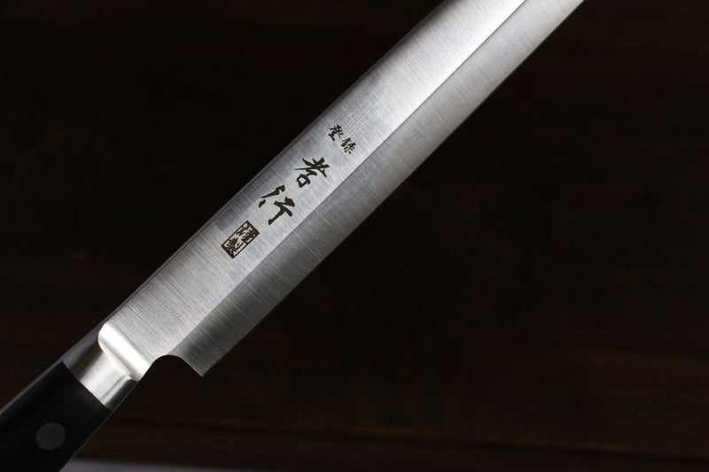 Sakai Takayuki Grand Chef Swedish Steel-stn Kiritsuke Yanagiba  260mm with Sheath - Japannywholesale