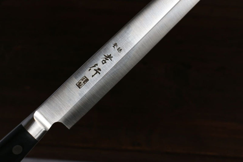 Sakai Takayuki Grand Chef Swedish Steel-stn Sujihiki  300mm with Sheath - Japannywholesale