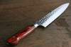 Sakai Takayuki VG10 33 Layer Damascus Petty-Utility  150mm Mahogany Pakka wood Handle - Japannywholesale