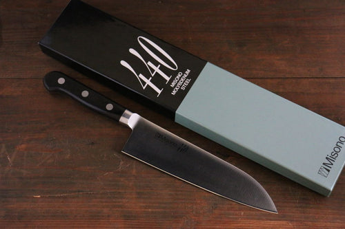 Misono 440 Molybdenum Santoku  180mm - Japannywholesale