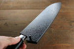 SandPattern Saya Sheath for Santoku Knife with Plywood Pin 180mm - Japannywholesale