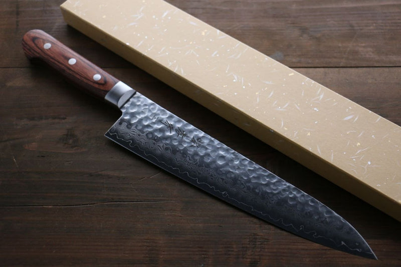 Sakai Takayuki VG10 17 Layer Damascus Gyuto  240mm - Japannywholesale