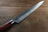 Sakai Takayuki VG10 33 Layer Damascus Sujihiki  240mm Mahogany Pakka wood Handle - Japannywholesale