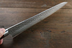 Sakai Takayuki VG10 33 Layer Damascus Sujihiki  240mm Mahogany Pakka wood Handle - Japannywholesale