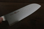 Miyako AUS8 33 Layer Damascus Santoku  165mm - Japannywholesale