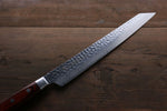 Sakai Takayuki VG10 33 Layer Damascus Kengata Yanagiba  270mm Mahogany Pakka wood Handle - Japannywholesale