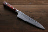 Sakai Takayuki VG10 33 Layer Damascus Gyuto  180mm Mahogany Pakka wood Handle - Japannywholesale