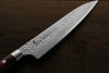 Sakai Takayuki VG10 33 Layer Damascus Gyuto  180mm Mahogany Pakka wood Handle - Japannywholesale