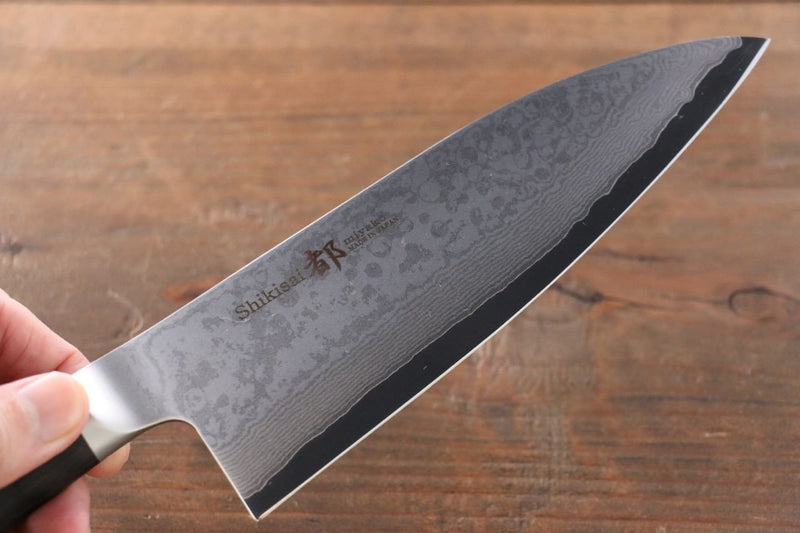 Miyako AUS8 33 Layer Damascus Deba  165mm - Japannywholesale