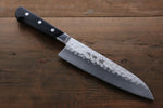 Sakai Takayuki Blue Steel Hammered 3 Layer Santoku  180mm - Japannywholesale