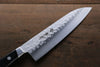 Sakai Takayuki Blue Steel Hammered 3 Layer Santoku  180mm - Japannywholesale