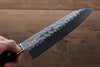 Sakai Takayuki Blue Steel Hammered 3 Layer Santoku  180mm - Japannywholesale