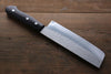 Sakai Takayuki Blue Steel Hammered 3 Layer Nakiri  165mm - Japannywholesale